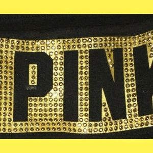 Sold on Ⓜ️ecari★VS PINK Gold Studded Yoga Pants★